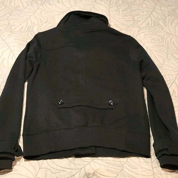 PUMA 90's Black button up Jacket - Picture 2 of 6